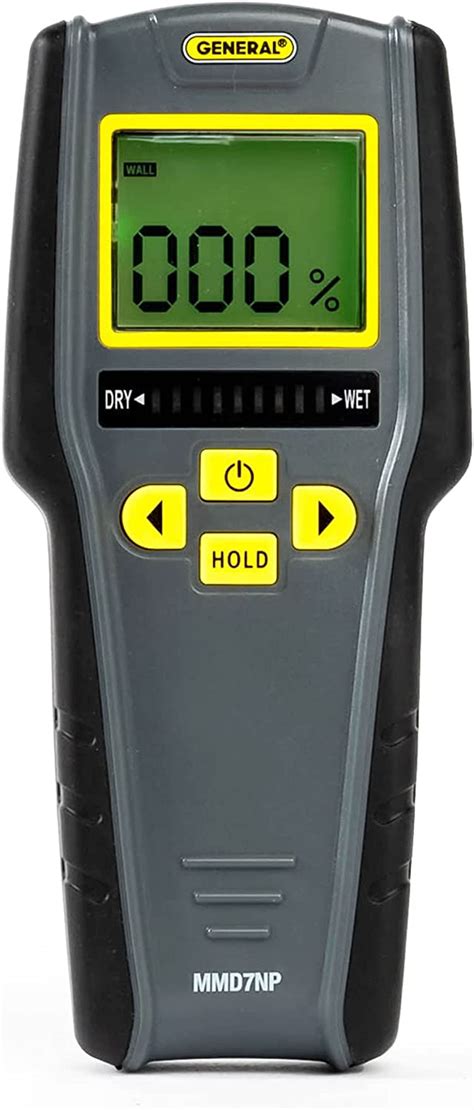 Pinless LCD Moisture Meter with Tricolor Bar Graph 